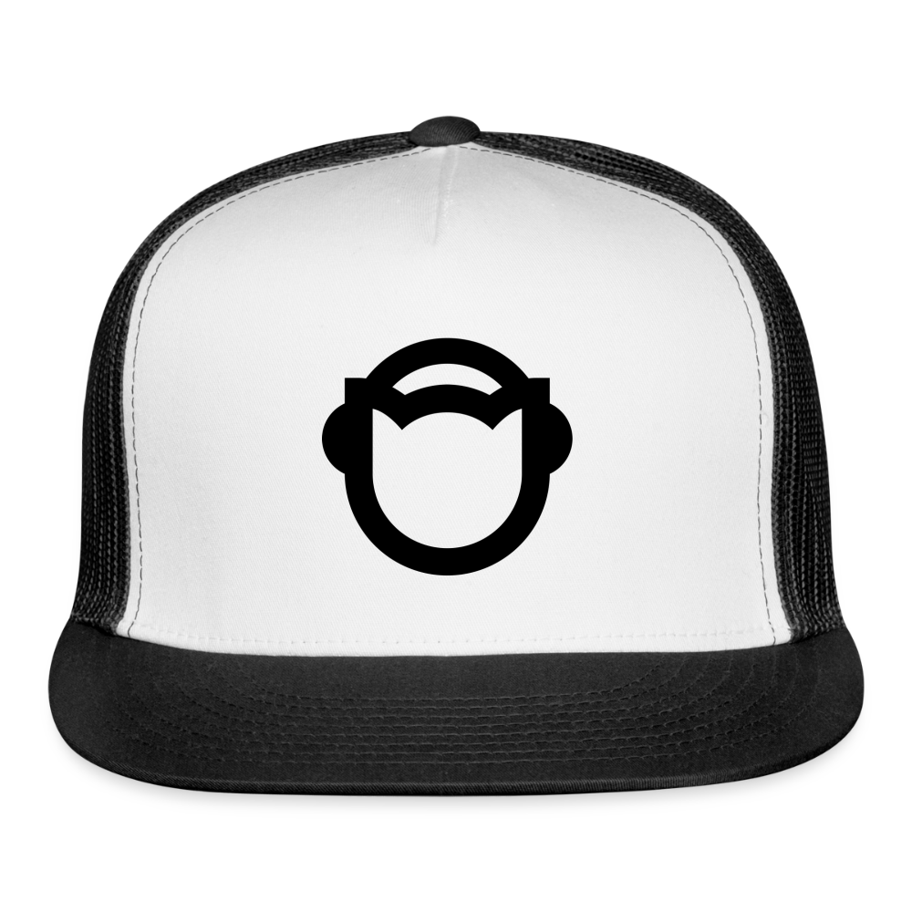 Trucker Cap - white/black