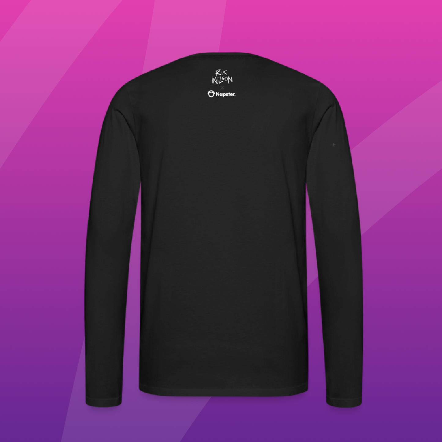 Ric Wilson + Napster Men's Premium Slim Fit Long Sleeve T-Shirt