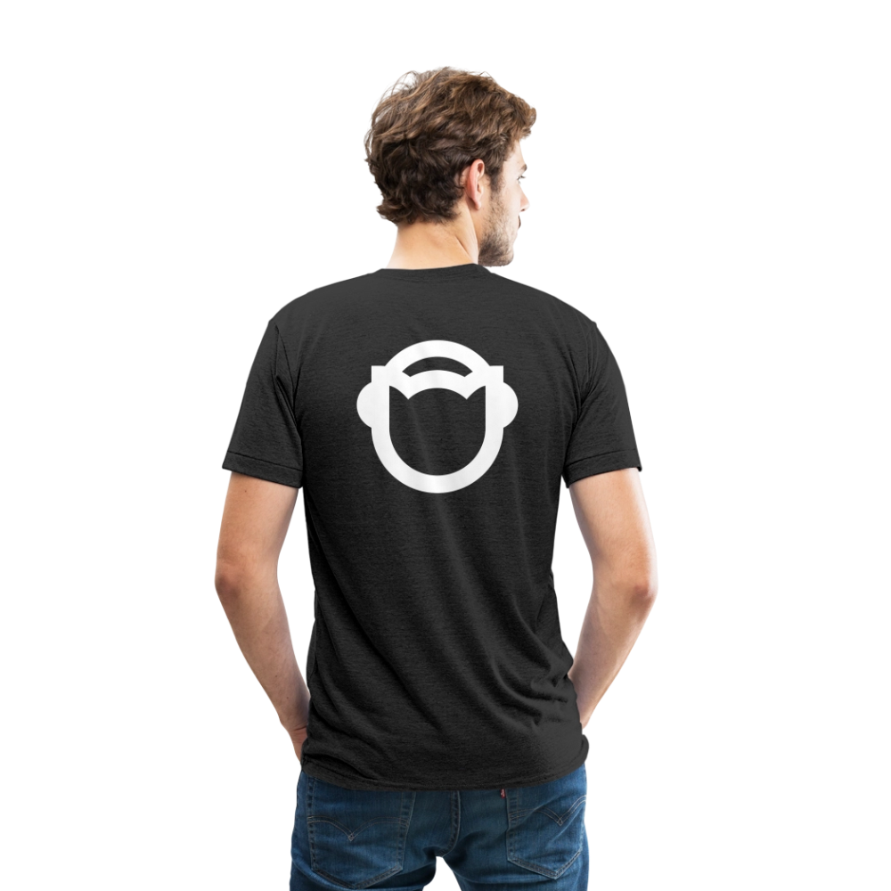 Unisex Tri-Blend T-Shirt - heather black
