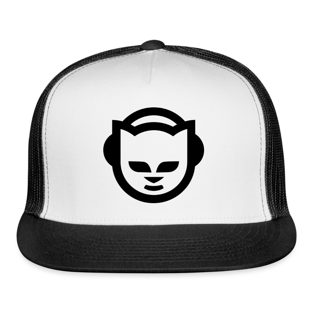 Trucker Cap - white/black