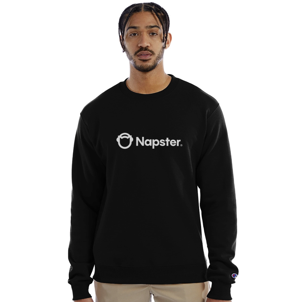 Champion Unisex Powerblend Sweatshirt - black