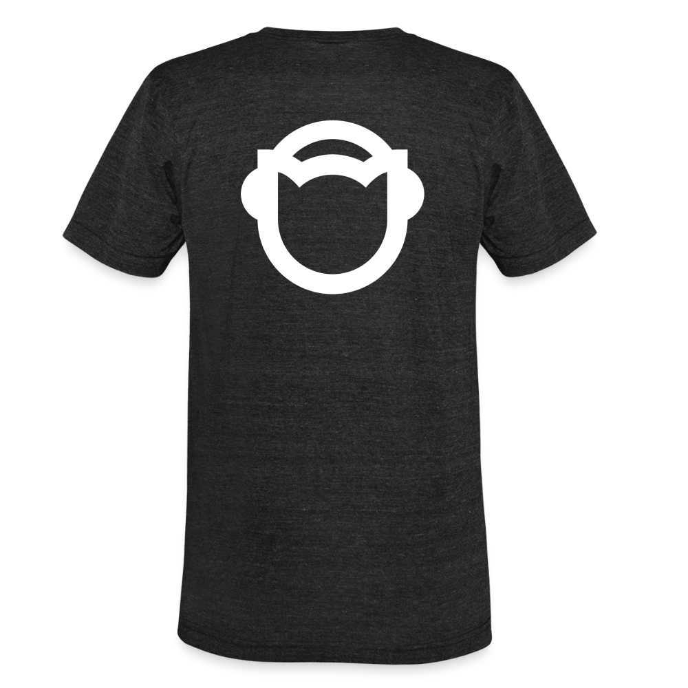 Unisex Tri-Blend T-Shirt - heather black