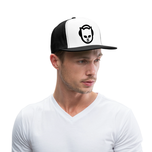 Trucker Cap - white/black